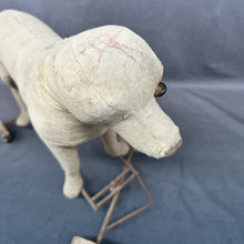 Load image into Gallery viewer, Well Loved Toy Dog On Wheels
