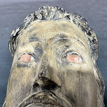 Load image into Gallery viewer, Carved Wood Santos, Jesus Bust
