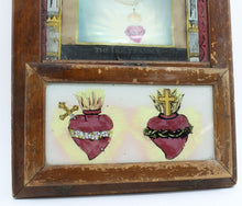 Load image into Gallery viewer, Reversed Painted Glass Jesus with Alter
