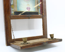 Load image into Gallery viewer, Reversed Painted Glass Jesus with Alter
