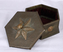 Load image into Gallery viewer, Brass Hexagon Starfish Box
