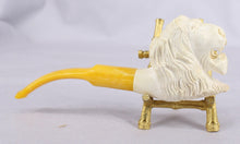 Load image into Gallery viewer, Meerschaum Pipe In Case With Lion Head
