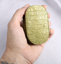 Load image into Gallery viewer, Carved Hard Stone Egyptian Revival Scarab
