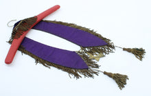 Load image into Gallery viewer, OddFellows Ceremonial Sash, Crossed Staffs
