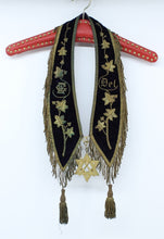 Load image into Gallery viewer, Oddfellows Ceremonial Sash with Crossed Swords
