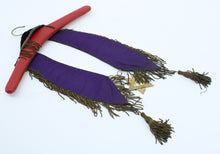 Load image into Gallery viewer, Oddfellows Ceremonial Sash with Crossed Swords
