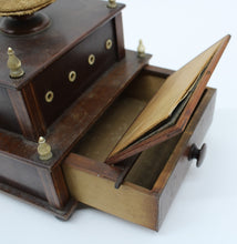 Load image into Gallery viewer, Folk Art Sewing Box, Victorian Era
