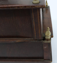 Load image into Gallery viewer, Folk Art Sewing Box, Victorian Era
