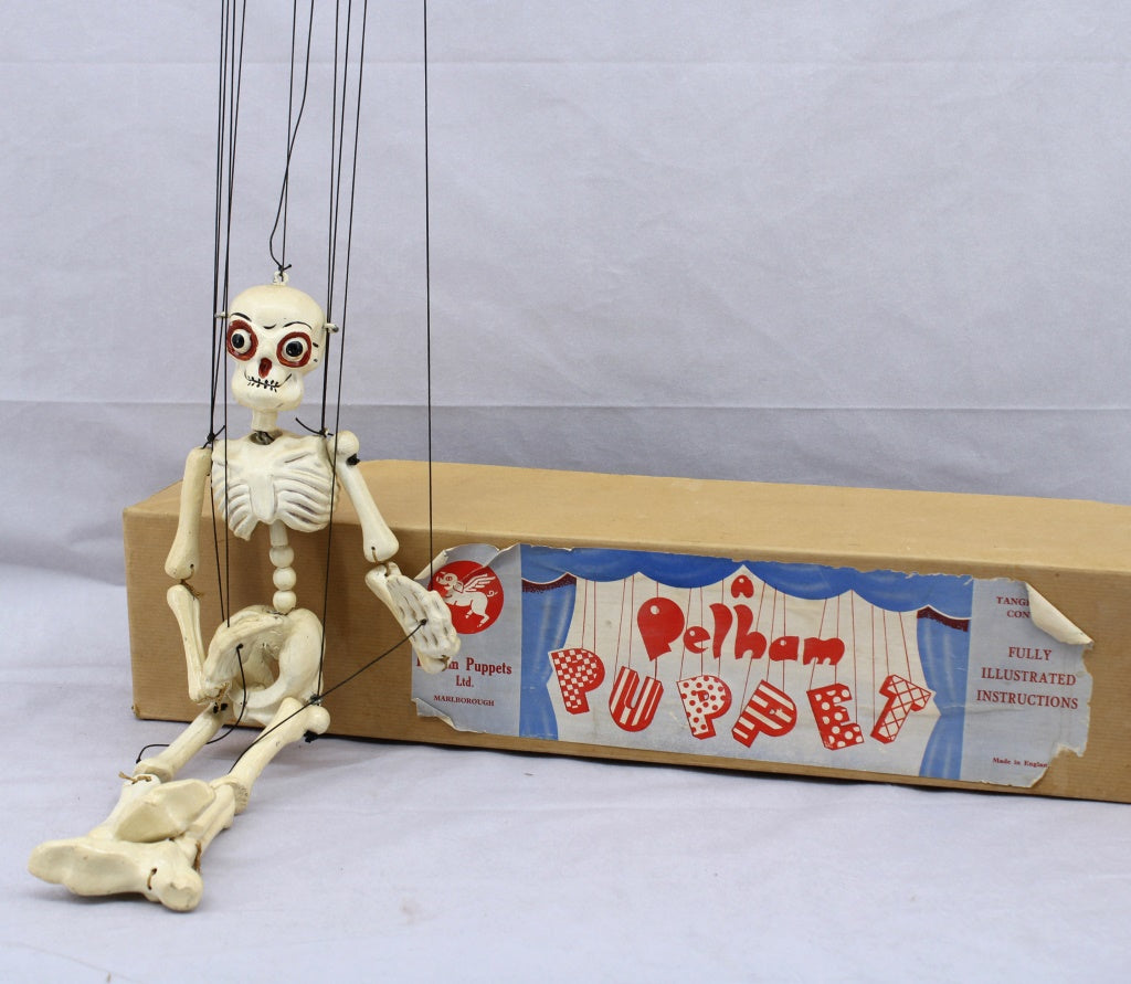 Vintage Pelham Skeleton Puppet