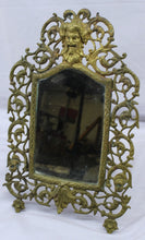 Load image into Gallery viewer, Bacchus Table Top Brass Mirror
