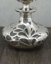 Load image into Gallery viewer, Sterling Silver and Glass Decanter by Alvin
