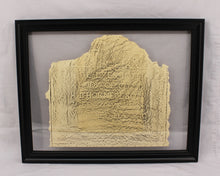 Load image into Gallery viewer, Framed Salem Grave Rubbing With Inscription
