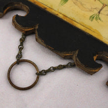 Load image into Gallery viewer, Antique Persian Painted Bone Plaque
