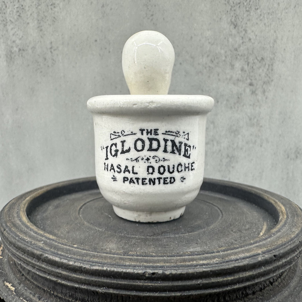 Iglodine Nasal Douche Ceramic, Apothecary
