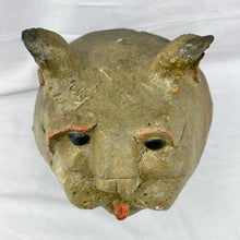 Load image into Gallery viewer, Cat Head Wall Sculpture- Signed
