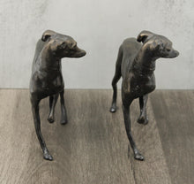 Load image into Gallery viewer, Bronze Greyhound Pair
