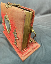 Load image into Gallery viewer, Victorian Album With Heart Mirror, Standing Album
