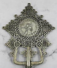 Load image into Gallery viewer, Pictorial Antique Coptic Cross
