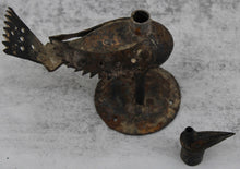 Load image into Gallery viewer, Antique Bronze Nepalese Oil Lamp
