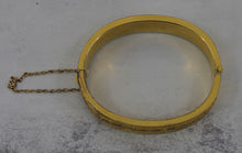 Load image into Gallery viewer, Victorian Gold Plate Bangle
