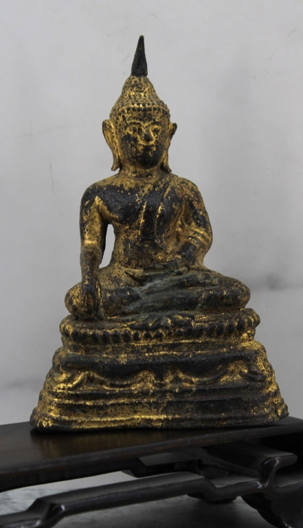 Gilt Buddha on Lotus