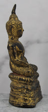 Load image into Gallery viewer, Gilt Buddha on Lotus
