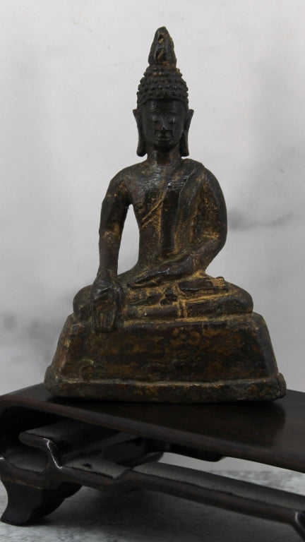 Antique Bronze Buddha in Varda
