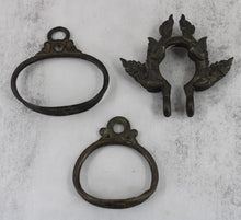 Load image into Gallery viewer, Antique Brass Stirrups and Saddle Fitting
