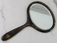 Load image into Gallery viewer, Vintage Wood Hand Mirror
