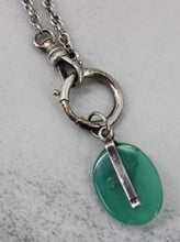 Load image into Gallery viewer, Sterling Watch Chain with Adventurine
