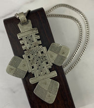 Load image into Gallery viewer, Coptic Cross on Vintage Necklace Chain
