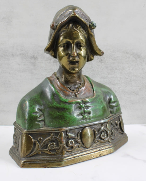 Bronze Bust of Dutch Women