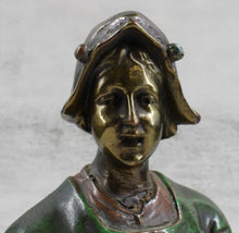 Load image into Gallery viewer, Bronze Bust of Dutch Women

