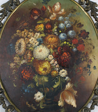 Load image into Gallery viewer, Van Ros Floral Noir Oil Painting
