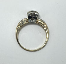 Load image into Gallery viewer, Old Mine 14K Diamond Ring
