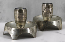 Load image into Gallery viewer, Lebkuecher Sterling Silver Candle Holders Pair

