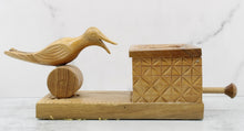 Load image into Gallery viewer, Carved Cigarette Box with Bird
