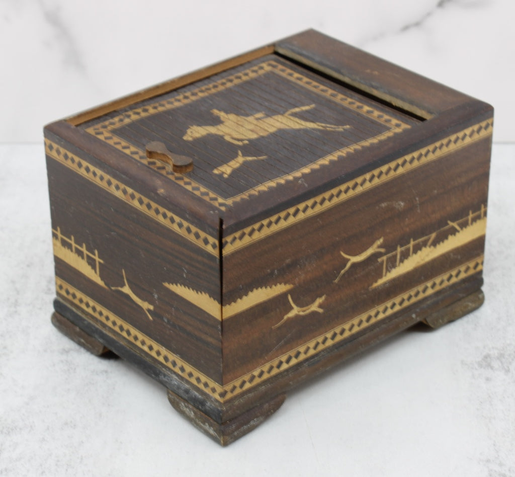 Cigarette Box with Hunting Motif