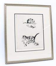 Load image into Gallery viewer, Signed Cat Etching
