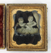 Load image into Gallery viewer, Ambrotype of Twins
