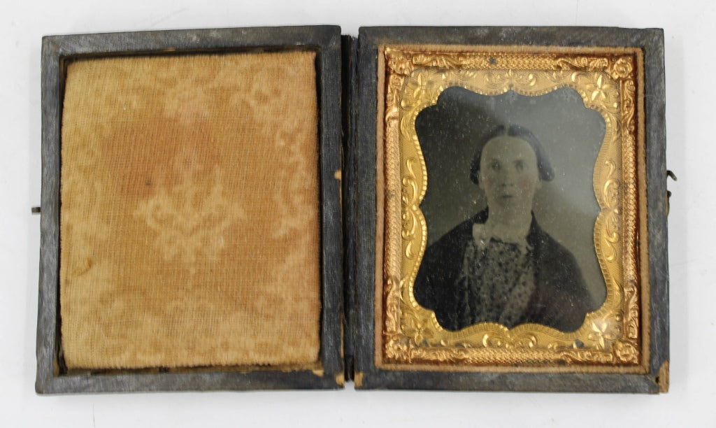 Ambrotype of Women with Shawl