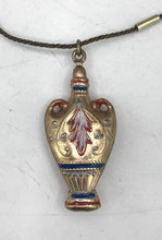 Load image into Gallery viewer, Victorian Hair Necklace with Urn
