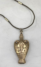 Load image into Gallery viewer, Victorian Hair Necklace with Urn
