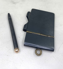 Load image into Gallery viewer, Victorian Gun Metal Chatelaine Notebook

