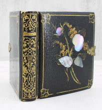 Load image into Gallery viewer, Daguerreotype In Leather Bound Faux Book
