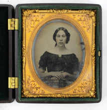 Load image into Gallery viewer, Ambrotype of a Women in Plaid
