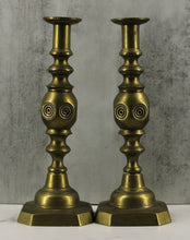 Load image into Gallery viewer, Good Luck Candlestick Pair
